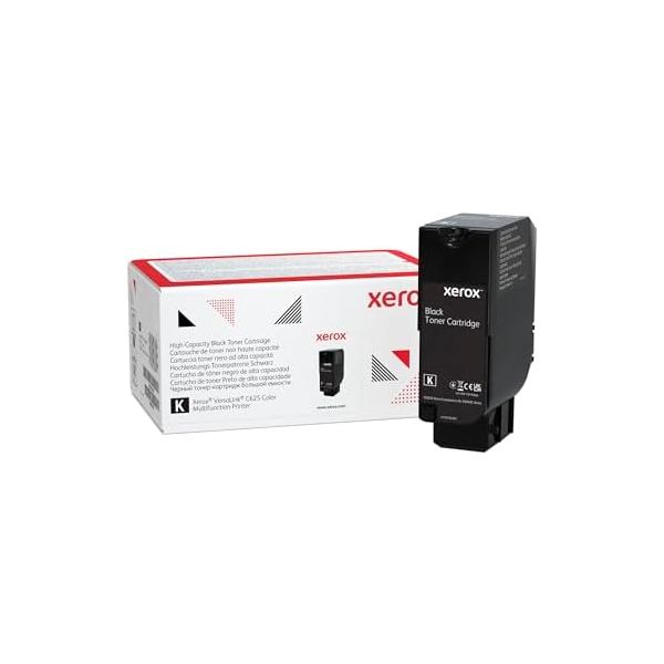 GENUINE XEROX BLACK HIGH CAPACITY TONER CARTRIDGE FOR THE VERSALINK C625 (USE &