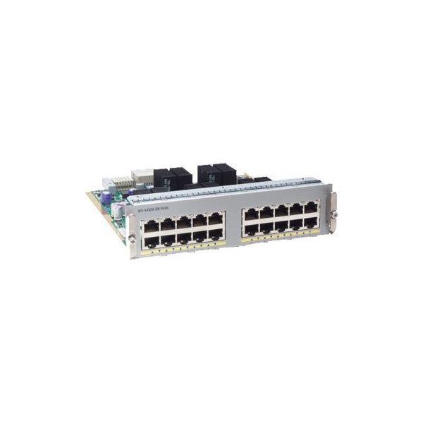 Cisco 20-port wire-speed 10/100/1000 (RJ-45) half-card
