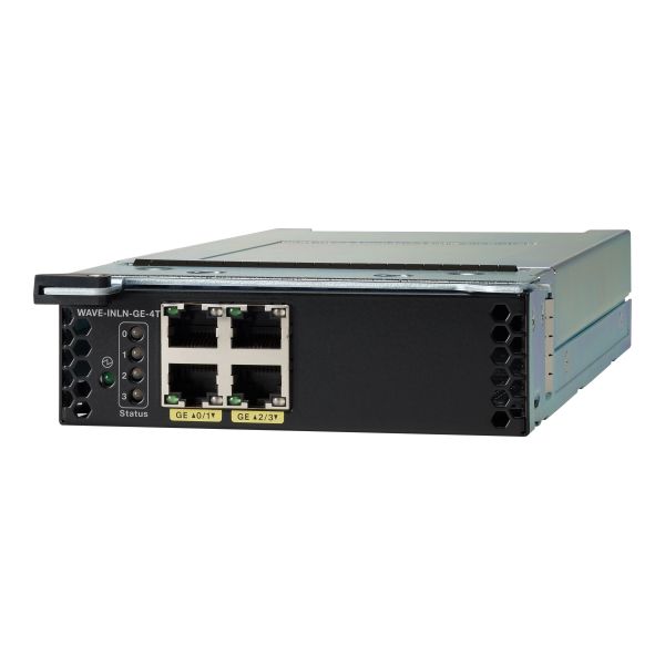 Cisco WAVE 4 Port GE Copper Inline Card