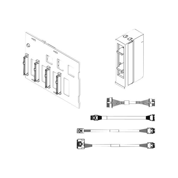 Lenovo - Server SAS/SATA/NVMe backplane