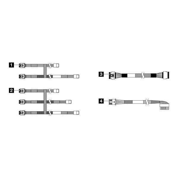 Lenovo - Storage cable kit