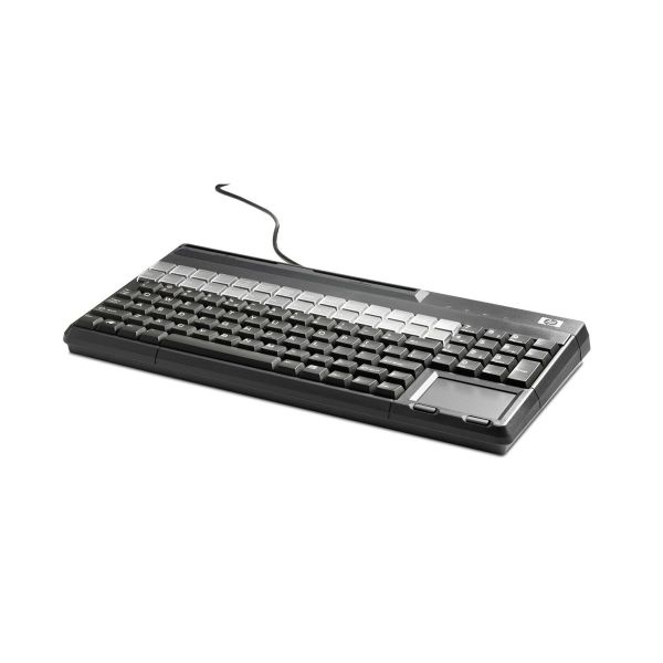 HP POS Keyboard with Magnetic Stripe Reader
