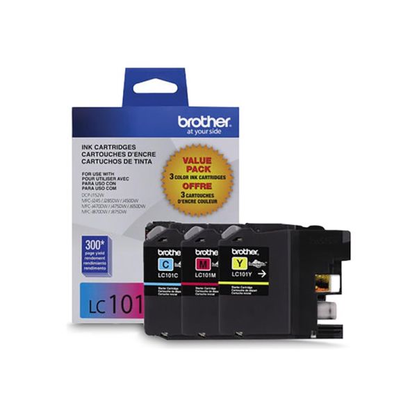 Brother LC101CL - 3-pack