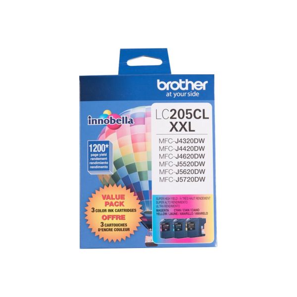 Brother LC205CL XXL - 3-pack