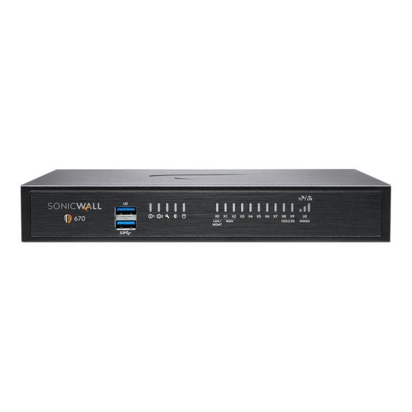 SonicWall TZ Series (Gen 7) TZ670