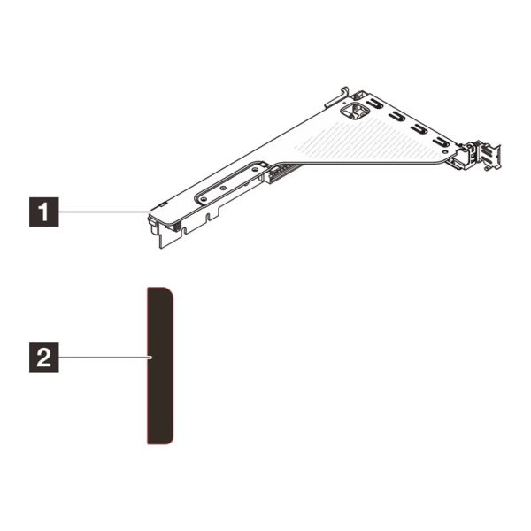 Lenovo - Server riser kit