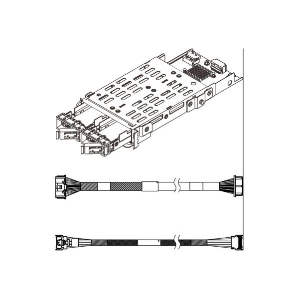 Lenovo - M.2 RAID B540p 2HS SATA/NVMe Kit
