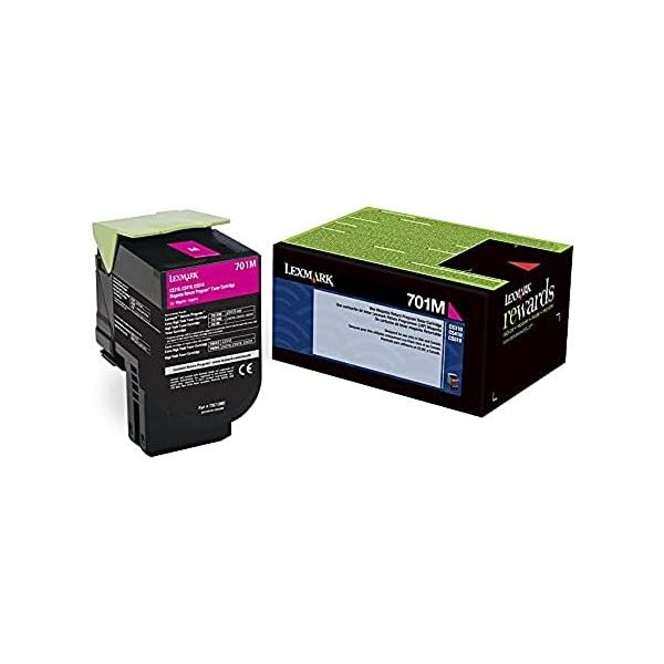 Lexmark™ 701M Return Program Magenta Toner Cartridge