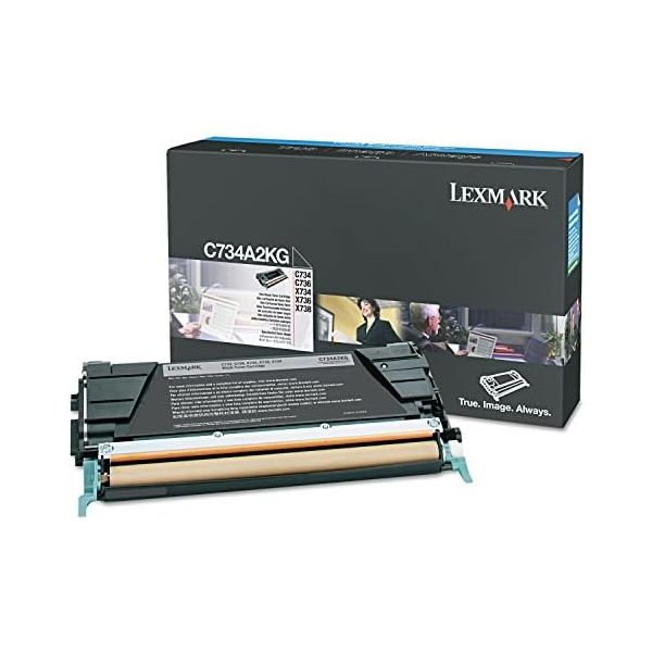 Lexmark C734A2KG High-Yield Toner Cartridge