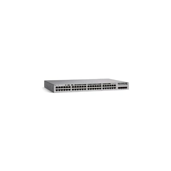 Cisco C9200L-48PL-4X-A Catalyst 9200L 48-Port Partial PoE+ 4x10G Uplink Network Advantage Switch [Cisco Excess/Refurbished] (Renewed)