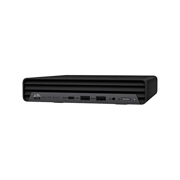 HP Elite Mini 800 G9 Desktop Computer - Intel Core i5 12th Gen i5-12500T Hexa-core (6 Core) 2 GHz - 16 GB RAM DDR5 SDRAM - 256 GB M.2 PCI Express NVMe SSD - Mini PC (Renewed)