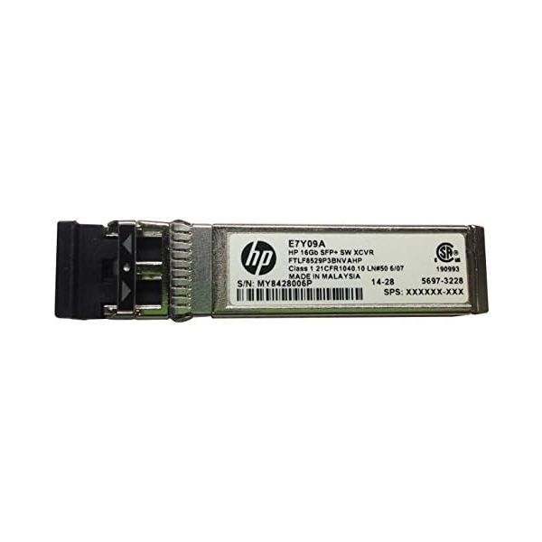 Hewlett-Packard HP E7Y09A 16Gb QSFP+ SW 1-Pack I Temp Ext XCVR
