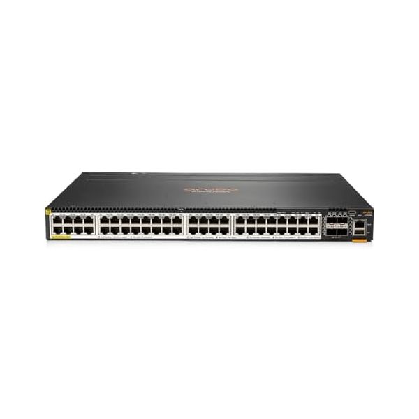 Generic HP Aruba JL659A 6300M 48-Port Smart Rate 1/2.5/5GbE Class 6 PoE & 4-Port SFP56 Switch (Renewed)
