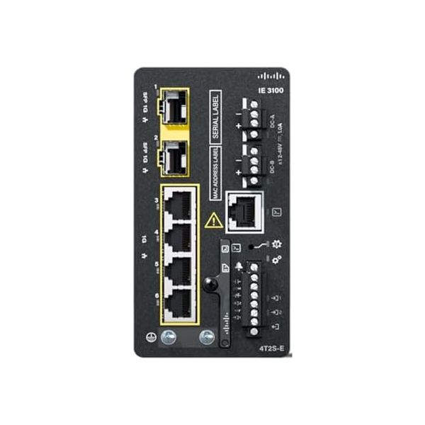 IE-3100-4T2S-E Industrial Ethernet Switch – 4X Gigabit RJ45 + 2X SFP Ports