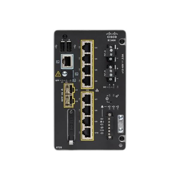 CATALYST IE3400 WITH 8 GE COPPER AND 2 GE SFP, MODULAR, NE