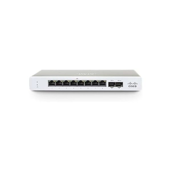 Meraki Cisco MS130-8P Cloud Managed Switch - 8X 1GbE + 2 SFP