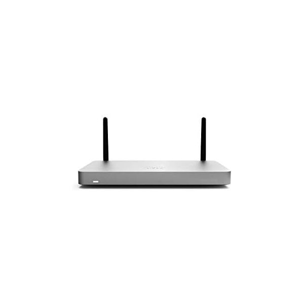 Cisco Meraki MX67W Firewall with 802.11ac Plus MX67W Enterprise Security and Support 1YR BDL