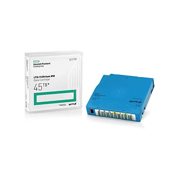 HPE LTO-9 45TB RW Non CUST LBL 20 CRTG