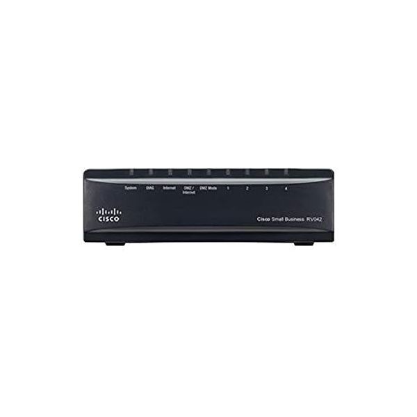 Cisco RV042 4-port 10/100 VPN Router - Dual WAN (Renewed)