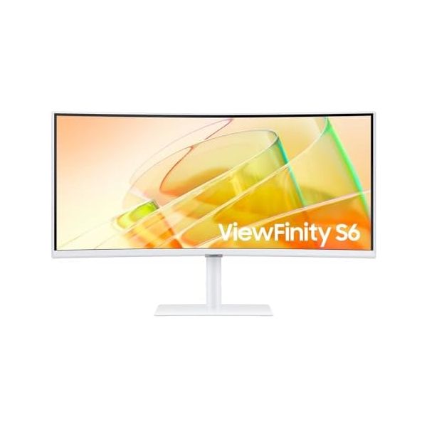 Samsung S34C654TAN 34in Curved 21:9 Fully Adj Mntr Stand Usb Hub Speaker Freesync (Renewed)