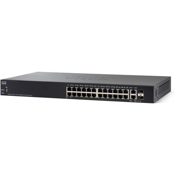 Cisco SG250-26HP-K9 26-Port PoE Gigabit Managed Switch (Renewed) - SG250-26HP-K9AU-RF-1780908854