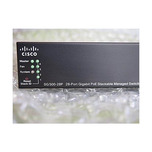 Cisco SG500-28P-K9-NA SG500 28 port Stackable PoE