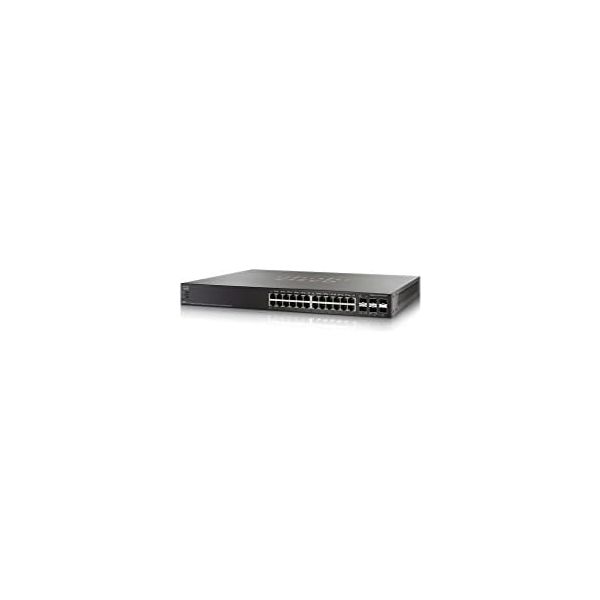 CISCO SYSTEMS SG500X-24P-K9-NA 24 Port PoE with 4 Port