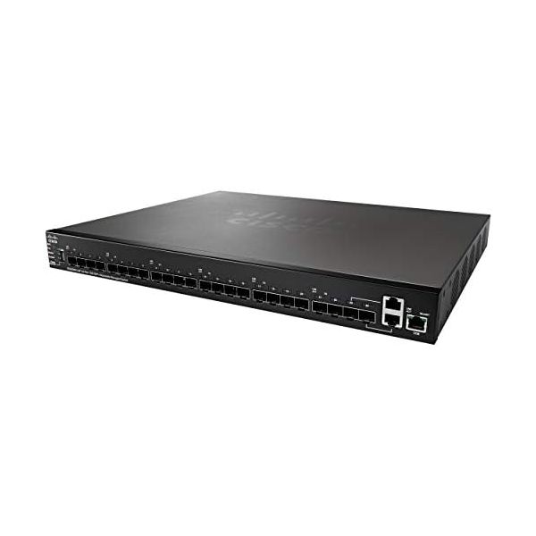 Cisco SG550XG-24F-K9-NA 24-Port 10G SFP+ Stackable Managed Switch (Renewed)