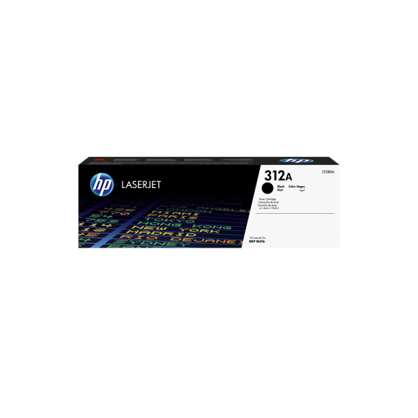 HP 312A Black LaserJet Toner Cartridge (CF380A)