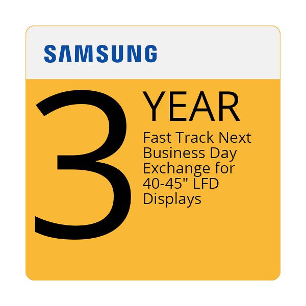 Samsung 3 Yr Fast Track Service 40