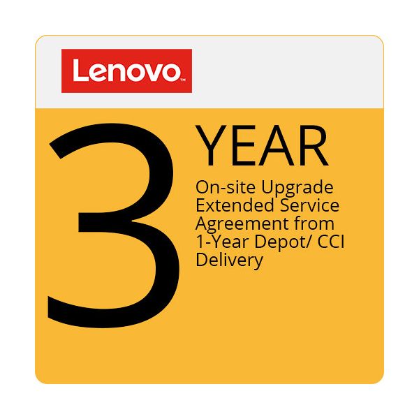 Lenovo 3Y Onsite NBD Warranty | Next Business Day Support — 5WS0K75721