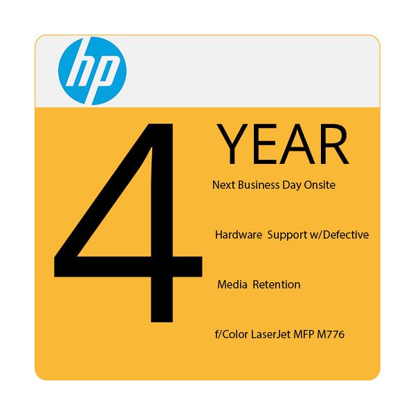 HP 4Y NBD W/DMR CLJ MFP M776 SVC — UC2X0E
