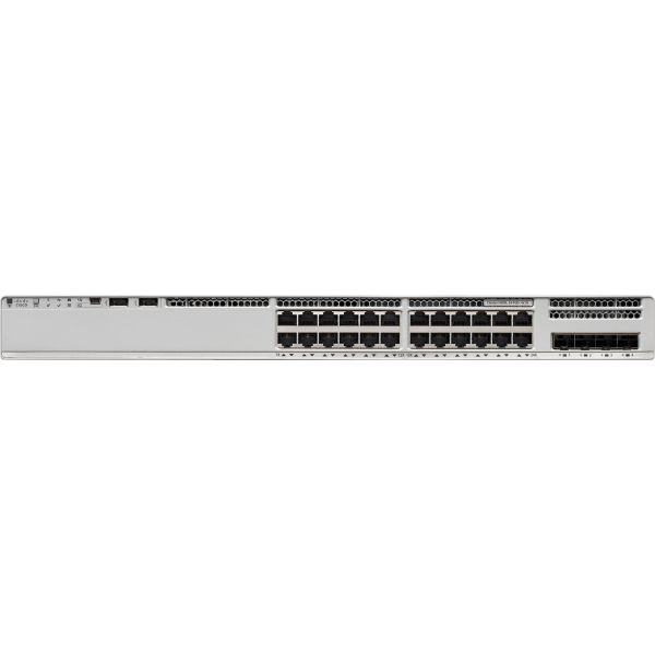 Cisco Catalyst 9200L 24P PoE+ 4x1G Uplink, Network Essentials | Enterprise — C9200L-24P-4G-E