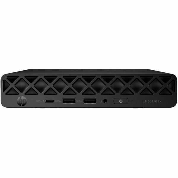 HP EliteDesk 8 G1a Desktop Computer - AMD Ryzen AI 7 350 - 32 GB - 512 GB PCI Express NVMe SSD - Mini PC - Jack Black - D36F9UT#ABA