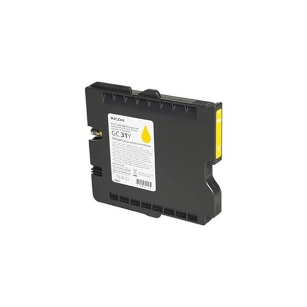 Ricoh 405691 OEM Ink - Gelsprinter GX e3300N e3350N e5550N e7700N Yellow Ink 1750 Yield
