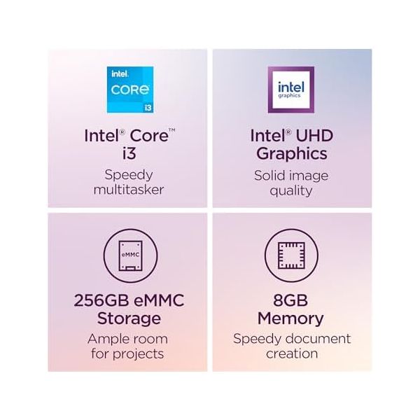 14.0IN (FHD) TOUCH / CORE I3-N305 / 8GB / 256GB /