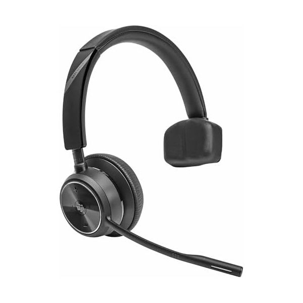 HP Poly Savi 7410 Office Monaural Microsoft Teams Certified DECT 1920-1930 MHz Headset - Microsoft Teams Certification - Mono - Wireless - Bluetooth/DECT - 590 ft - Over-The-Head