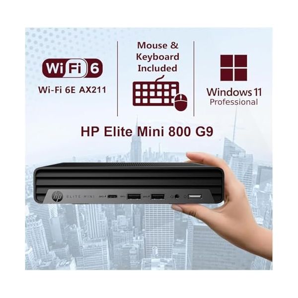 HP Elite Mini 800 G9 Business Desktop PC (Intel Core i5-12500T (> i7-11800H)