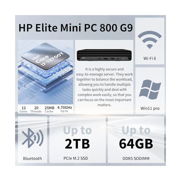 HP Elite 800 G9 MFF Business Desktop