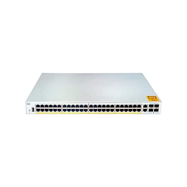 Cisco C1000-48P-4G-L Catalyst 1000 Series 4x1G SFP Uplink Network Switch (Renewed)