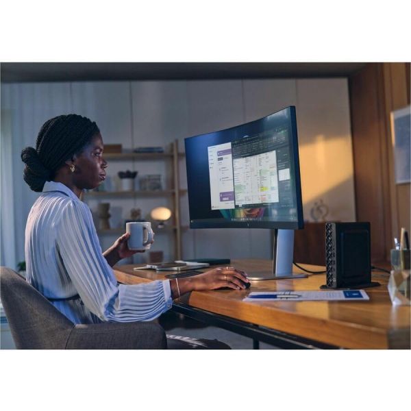 HP EliteDesk 8 G1a Desktop Computer - Mini PC - AMD Ryzen AI 5 PRO 340-16 GB RAM - 256 GB SSD - Windows 11 Pro - Radeon 840M Graphics - Jack Black - English Keyboard - IEEE 802.11b