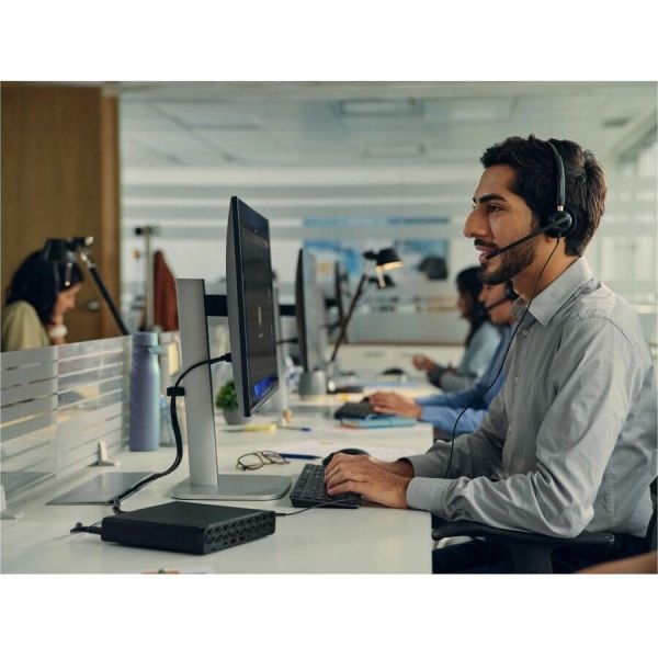 HP ProDesk 4 G1i Mini PC Desktop Computer - Intel Core Ultra 5 235T - 16 GB DDR5 SDRAM - 512 GB SSD - Jack Black - Windows 11 Pro - Wi-Fi 6E