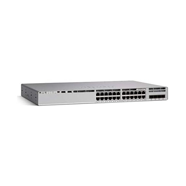 Cisco C9200L-24T-4G-E Catalyst 9200L 24-Port Data 4x1G Network Essentials Switch (Renewed)