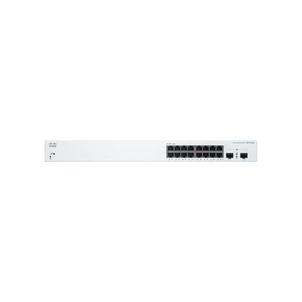 Cisco Business CBS220-16T-2G Smart Switch | 16 Port GE | 2x1G SFP | In Original Cisco Packaging (Renewed)