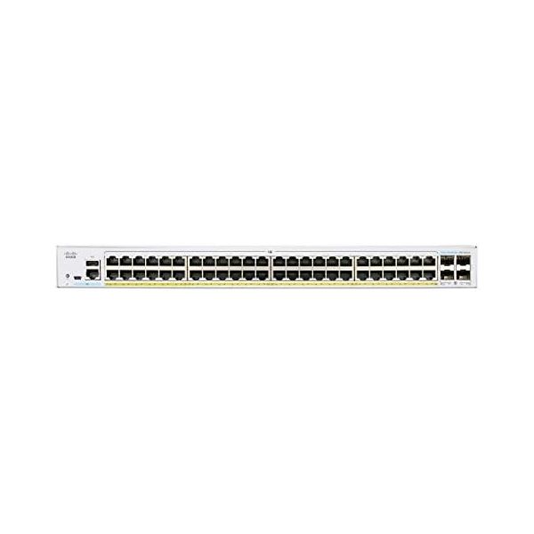 Cisco Business CBS250-48P-4G 48-Port GE PoE 4x1G SFP Smart Switch (Renewed)