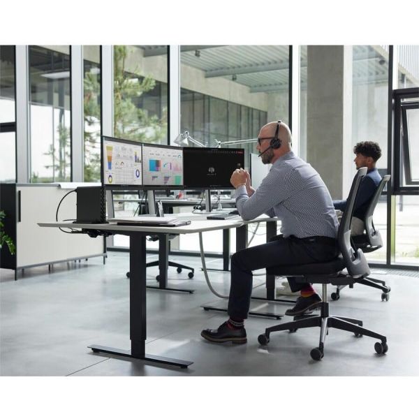 HP ProDesk 4 G1i Desktop Computer - Intel Core Ultra 5 235T - 16 GB - 256 GB SSD - Mini PC - Jack Black - Intel Q870 Chip - Windows 11 Pro - DDR5 SDRAM - English Keyboard - IEEE 802.11ax Wireless LAN