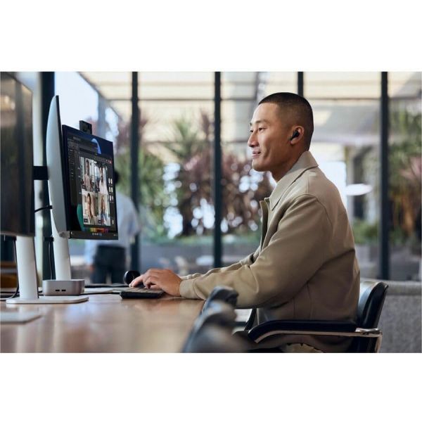 HP EliteBoard G1a Next Gen AI PC Desktop with Attached Cable - AMD Ryzen AI 5 Pro 340