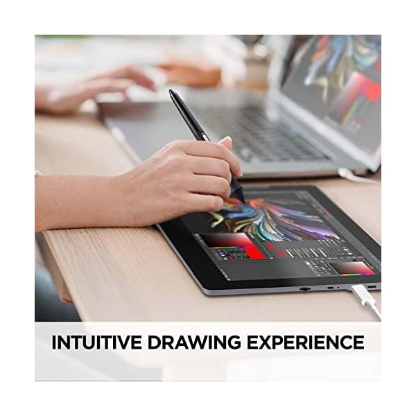 ViewSonic ID1330 13.3 Inch Portable Full HD 1080p Drawing Pen Display Tablet with Battery Free Stylus Pen for Digital Writing