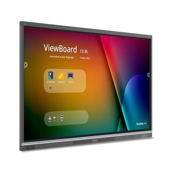ViewSonic IFP8651 86 Inch 4K ViewBoard Interactive Smart Board with Integrated Education Software