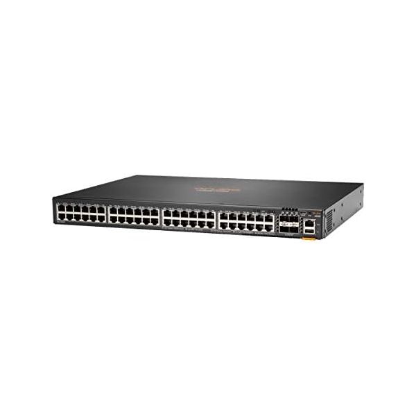 Hewlett Packard Enterprise Aruba 6300F 48-Port 1GbE and 4-Port SFP56 Switch - 48 Ports - Manageable - 3 Layer Supported - Modu